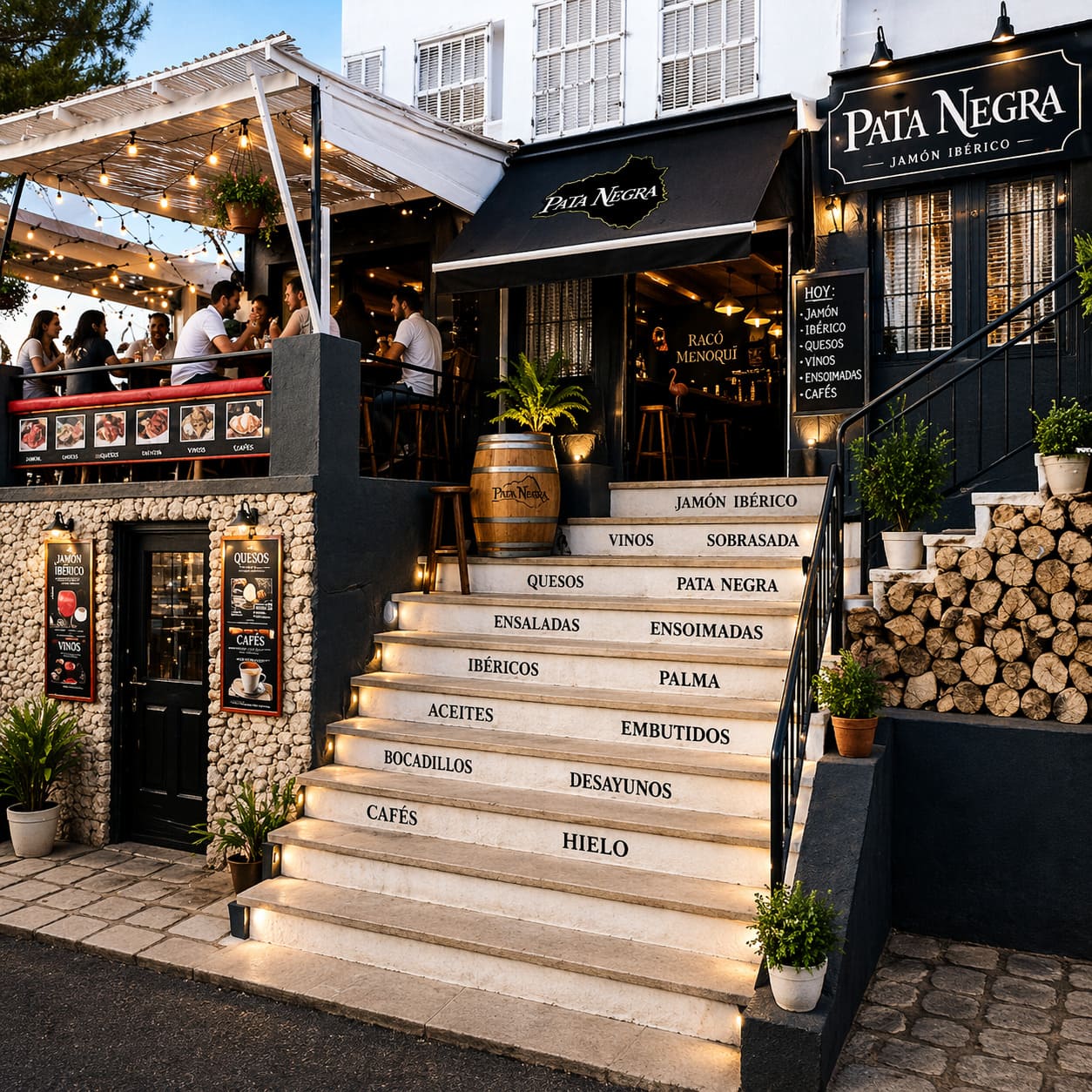 restaurante-cala-galdana-menorca-pata-negra